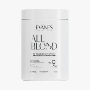 Pó descolorante branco – all blond platinum pro – 500g