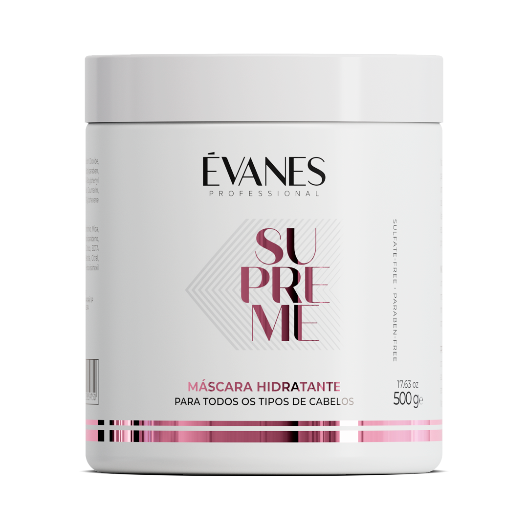 Máscara Hidratante - Supreme - Évanes Professional - 500 g